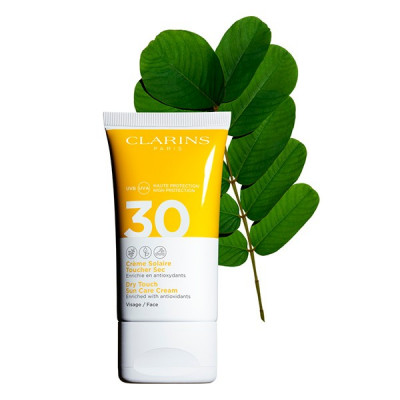 Crème Solaire Dry Touch Visage Raisin / Uvb 30