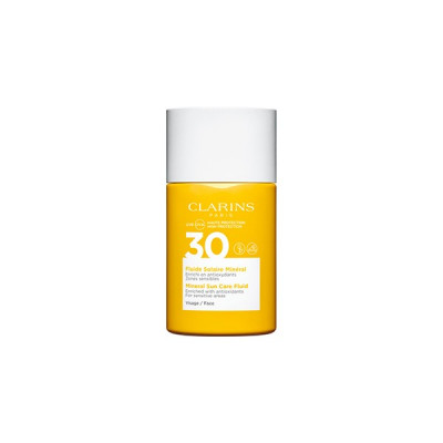 Fluide solaire minéral pour le visage Uva / Uvb 30