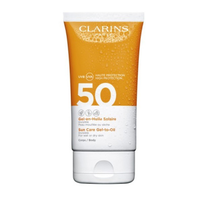 Gel-Huile Solaire pour le Corps Spf50