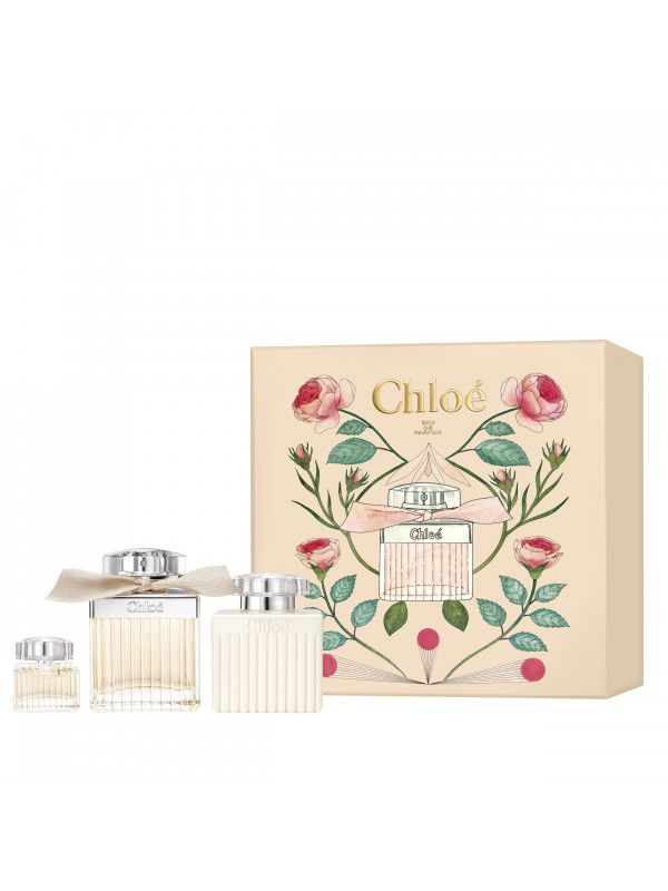 Chloe Signature EDP 75ml + Body Lotion 100 ml + Miniature 5ml Chloe Signature EDP 75ml + Body Lotion 100 ml + Miniature 5ml