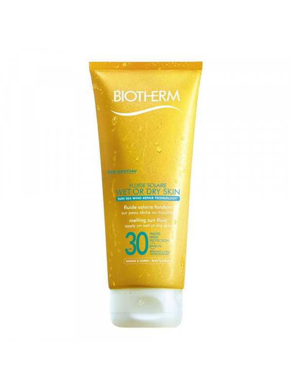 Biotherm Fluide Solaire Wet and Dry Skin Rostro y cuerpo