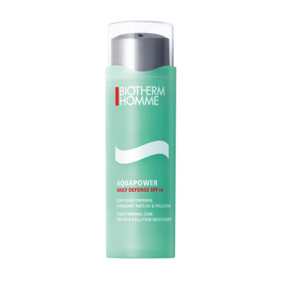 Biotherm Homme Aquapower Daily Defense Spf 14 Hidratante antiUV y contaminación