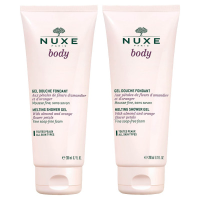 Gel de Ducha Fundente NUXE Body DUPLO