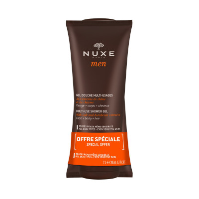 Gel de Ducha Multiusos Nuxe Men DUPLO