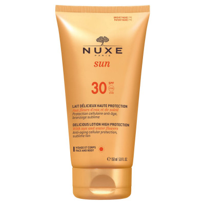 Nuxe Sun Leche Deliciosa Rostro y Cuerpo SPF 30