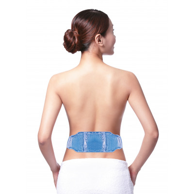 Pearl Therm Back Cinturón regulable de perlas de gel terapéuticas