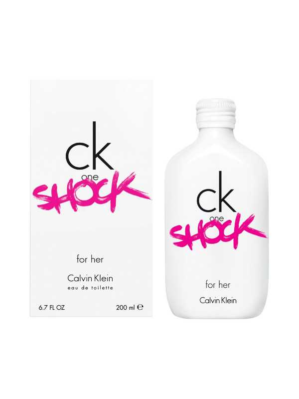 CK One Shock Eau de Toilette for Women 200 ml