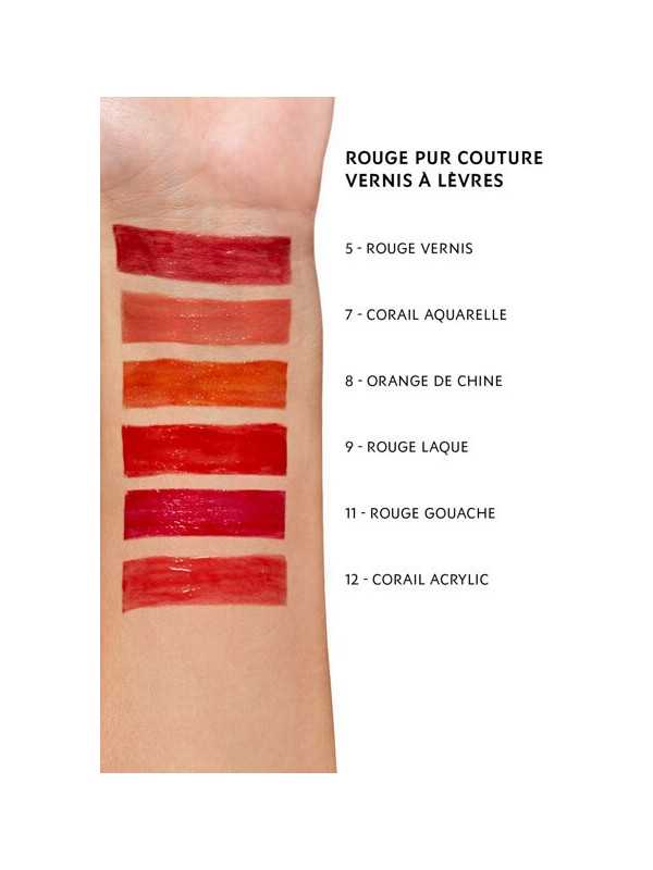 Rouge pur Conture Vernis a Levres Lipstick color text 09