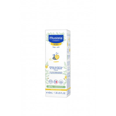 Crema Facial Nutritiva al Cold Cream con Cera de Abeja BIO 40 ml