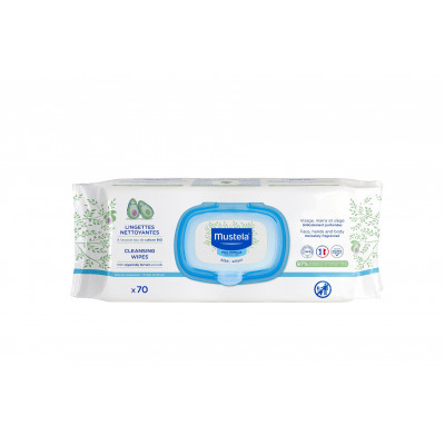 Mustela 60 lingettes nettoyantes