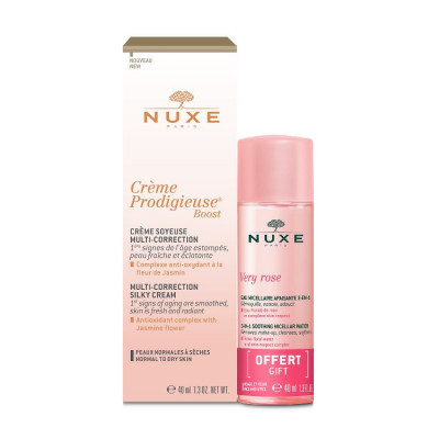 CRÈME PRODIGIEUSE BOOST Crema Sedosa + Agua Micelar 40 ml