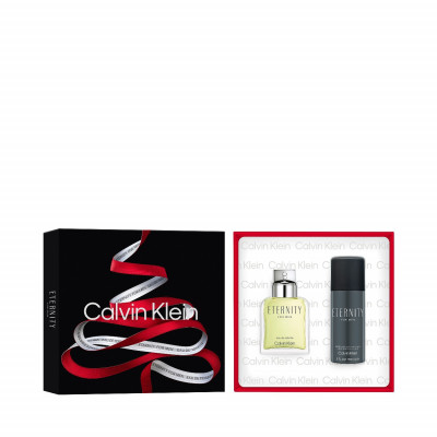 ETERNITY MEN Estuche hombre EDT 100 ml + DEO 150 ml