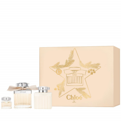 CHLOÉ SIGNATURE Estuche mujer EDP 75 ml + Body Lotion 100 ml + Mini 5 ml