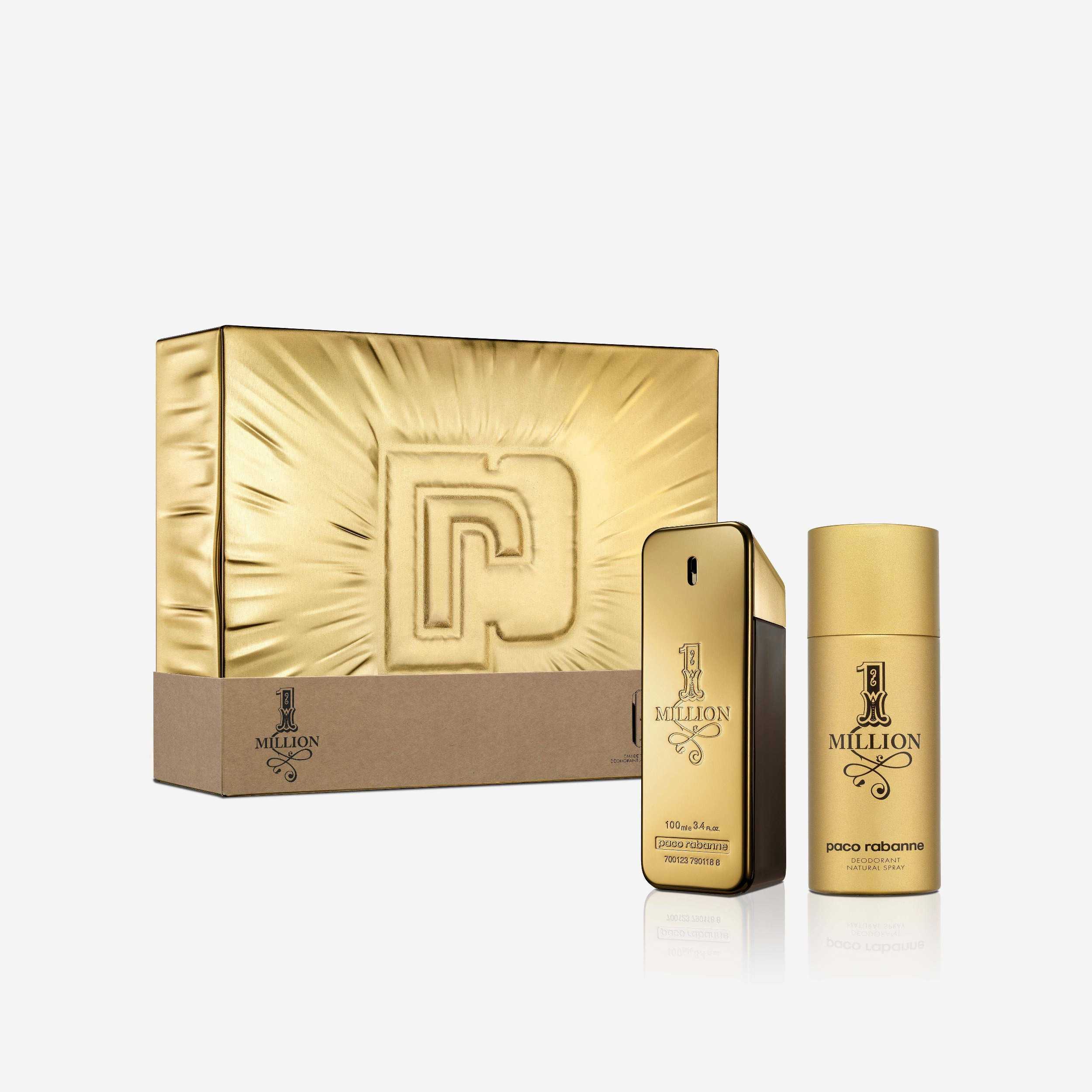 1 MILLION Men's Box EDT 100 ml + Deodorant 150 ml
