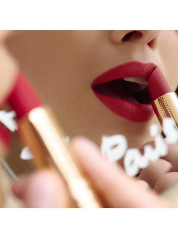L\'Absolu Rouge Matte Lipstick Limited Edition Emily in Paris color_text 505  Attrape Coeur