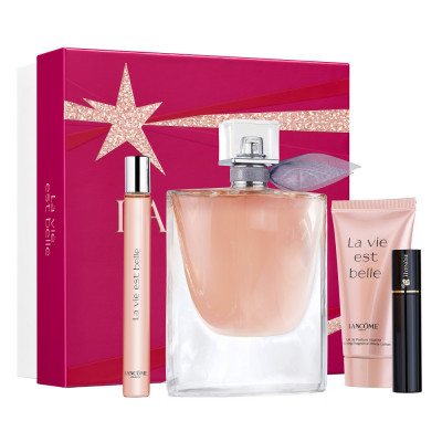 LA VIE EST BELLE Cofre mujer EDP 100 ml + Mini + Body Lotion 50 ml + Máscara Hypnôse