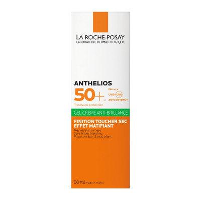 ANTHELIOS Toque Seco SPF50+ Protector Solar Rostro Piel Sensible 50 ml