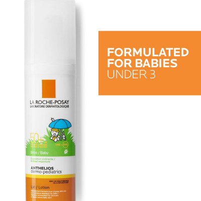 ANTHELIOS Dermo-Pediatrics Leche Protectora Bebé SPF50+ 50 ml