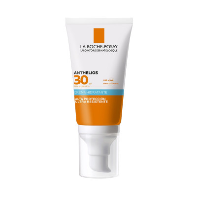 ANTHELIOS Crema Ultra SPF30 Protector Solar Rostro Piel Sensible 50 ml