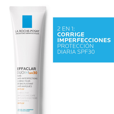 EFFACLAR DUO Tratamiento Anti-imperfecciones y Marcas con Protección SPF30 40 ml