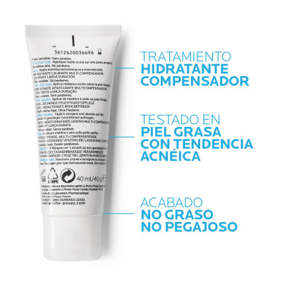 EFFACLAR H Tratamiento Hidratante Compensador 40 ml