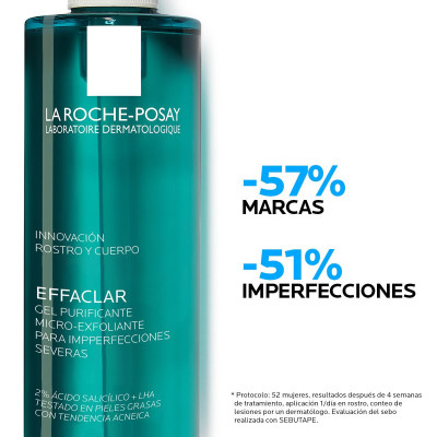 EFFACLAR Gel Purificante Micro-exfoliente