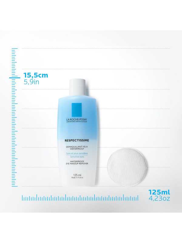 RESPECTISSIME DÉMAQUILLANT YEUX WATERPROOF : DÉMAQUILLANT YEUX WATERPROOF  par La Roche-Posay