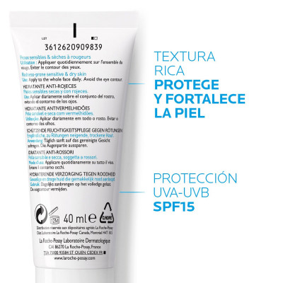 ROSALIAC UV RICA Cuidado Dermatológico Hidratante Anti-Rojeces 40 ml