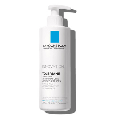 TOLERIANE Crema Limpiadora Facial para Piel Muy Sensible y Seca 400 ml