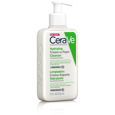 CERAVE Limpiadora Crema-Espuma Hidratante 236 ml