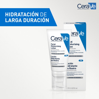 CERAVE Loción Hidratante de Rostro 52 ml