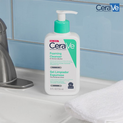 CERAVE Gel Limpiador Espumoso