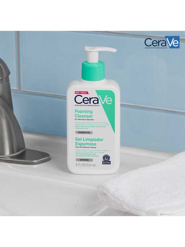 CeraVe Gel Limpiador Espumoso