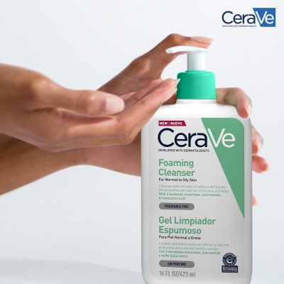 CERAVE Gel Limpiador Espumoso