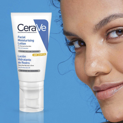 CERAVE Loción Hidratante de Rostro SPF 25 52 ml