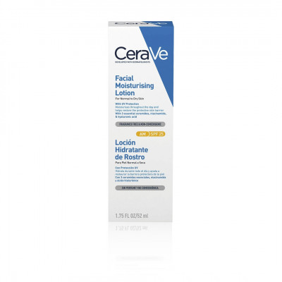 CERAVE Loción Hidratante de Rostro SPF 25 52 ml