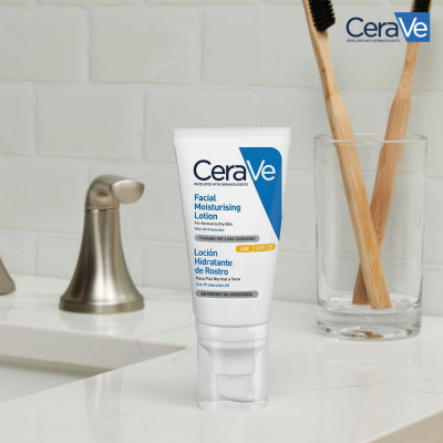 CERAVE Loción Hidratante de Rostro SPF 25 52 ml