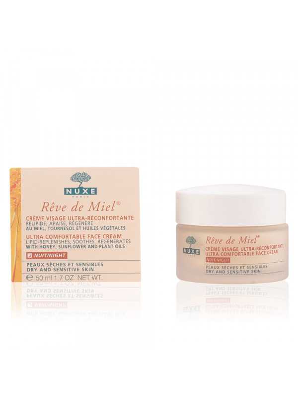 Composition NUXE Rêve de miel - Crème visage nuit ultra