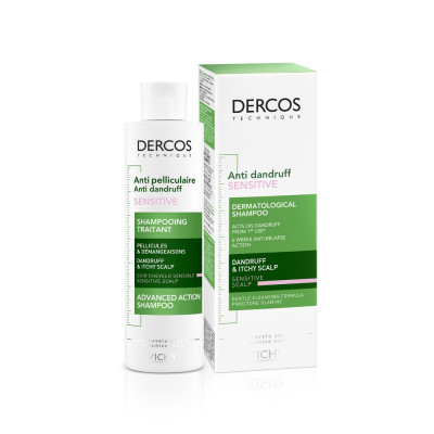 Dercos Technique Champú Anticaspa Cabellos Sensibles 200 ml