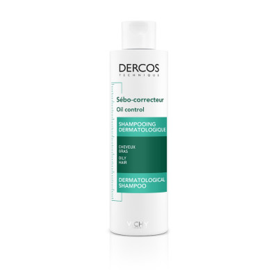 Dercos Technique Champú Sebo Control Cabellos Grasos 200 ml