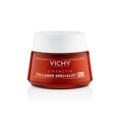 Liftactiv Collagen Specialist Crema de Noche Reafirmante Biopéotidos