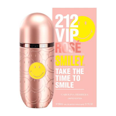 212 VIP Rosé Smiley Eau de Parfum 80 ml