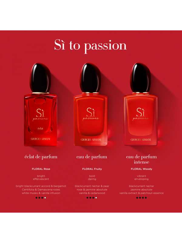 S Passione Eau de Parfum Intense pour Femme Contenance 30 ml