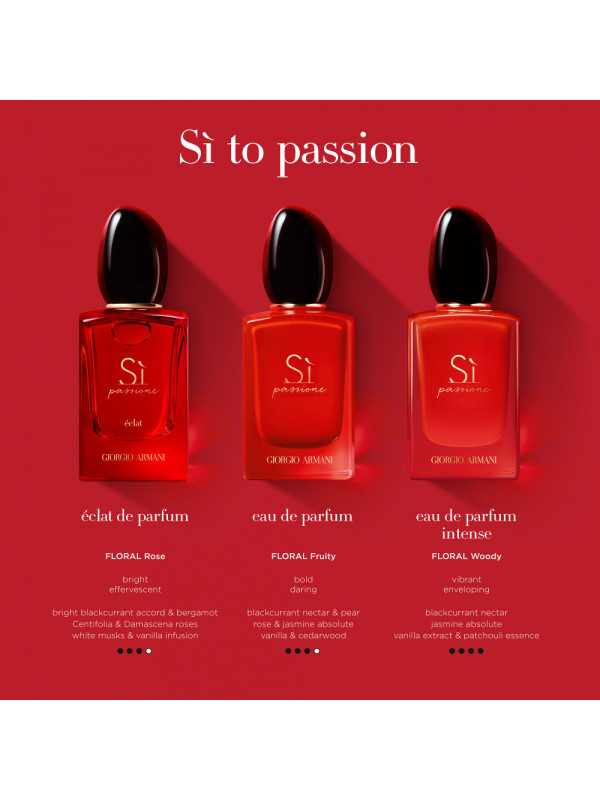 Giorgio Armani Sì Passione Intense Eau de Parfum for Women Capacity 30 ml