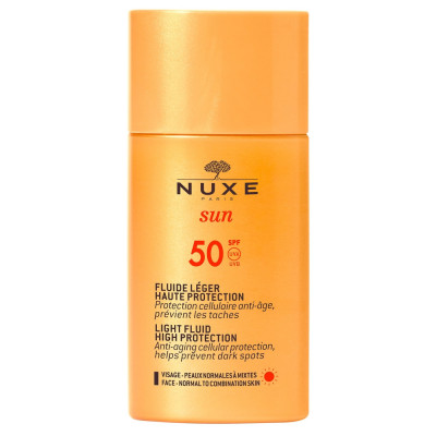 SUN Fluido Ligero para el Rostro de Alta Protección SPF50 50 ml