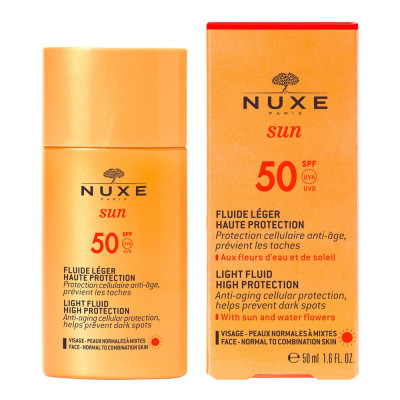 SUN Fluido Ligero para el Rostro de Alta Protección SPF50 50 ml