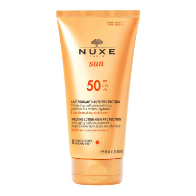 SUN Leche Fundente Alta Protección Rostro y cuerpo SPF50 150 ml