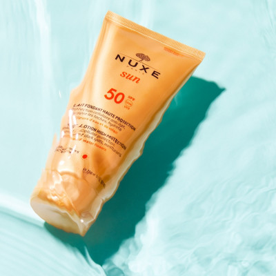 SUN Leche Fundente Alta Protección Rostro y cuerpo SPF50 150 ml