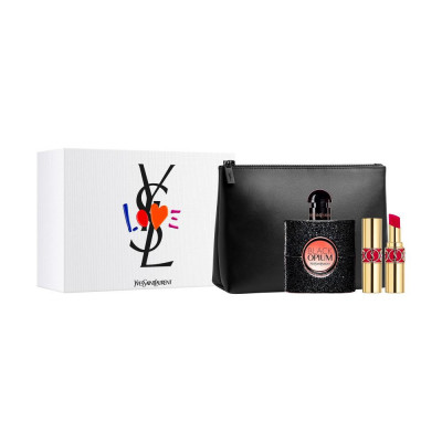 Black Opium Cofre mujer EDP 50 ml + Labial + Neceser