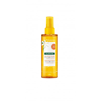 Aceite Solar Seco de Alta Protección SPF 30 con Tamanu BIO y Monoï 200 ml